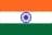 Mumbai, India flag