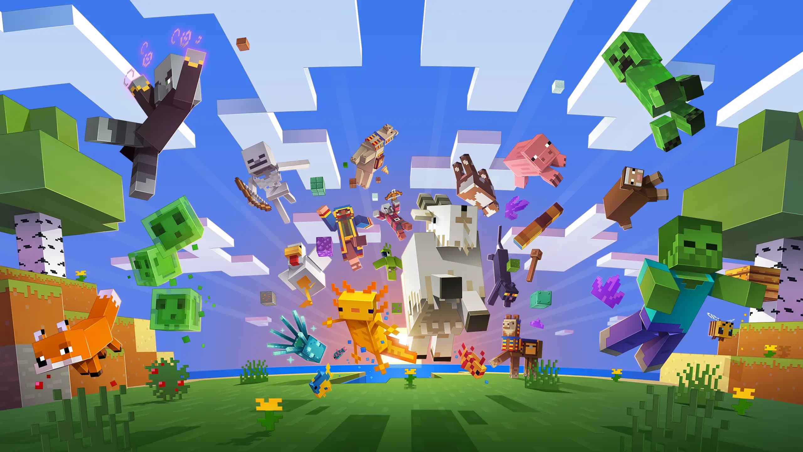 Minecraft landscape